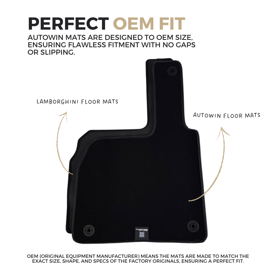 Lamborghini VS AutoWin Floor Mats - Perfect OEM Fit