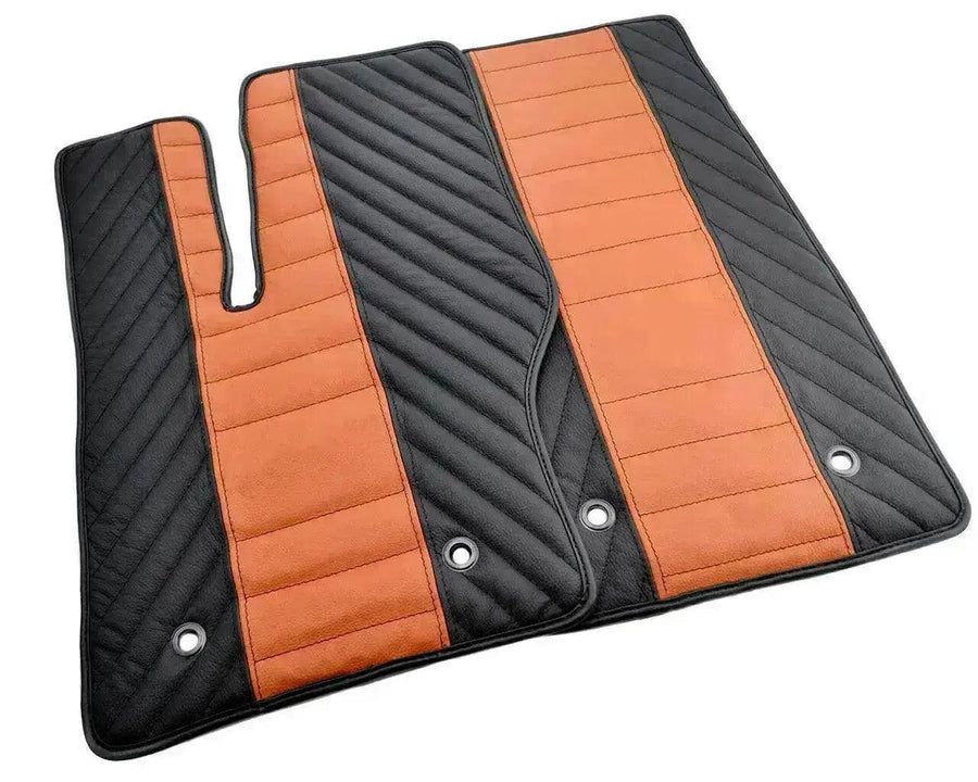 Leather Floor Mats For Land Rover Discovery (2013-2017) - AutoWin