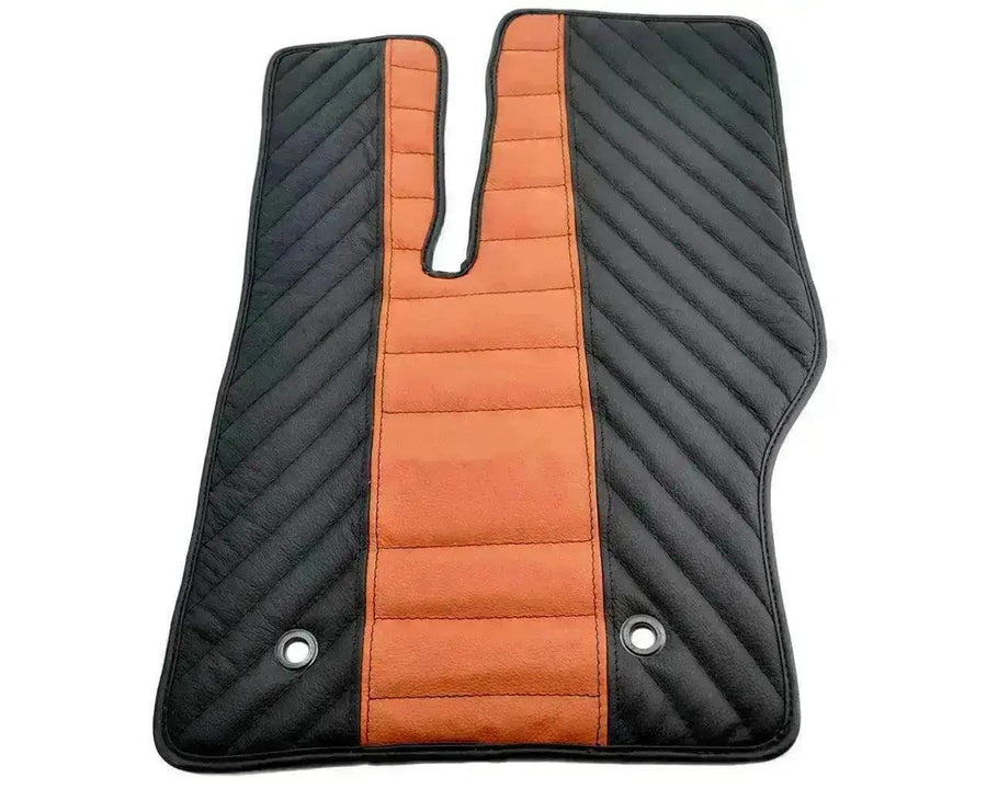 Leather Floor Mats For Land Rover Freelander (1997-2003) Automatic/Manual - AutoWin