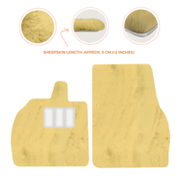 Luxury Sheepskin Floor Mats for Lamborghini Revuelto 2024-2025