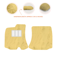 Premium Sheepskin Floor Mats for Bentley Arnage RL (1998-2009)