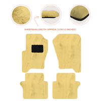 Luxury Sheepskin Floor Mats for Your Range Rover Sport 2005-2010