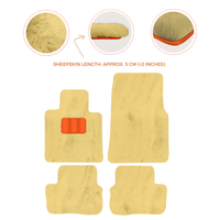 Premium Sheepskin Floor Mats for Rolls-Royce Shadow (1965-1977)
