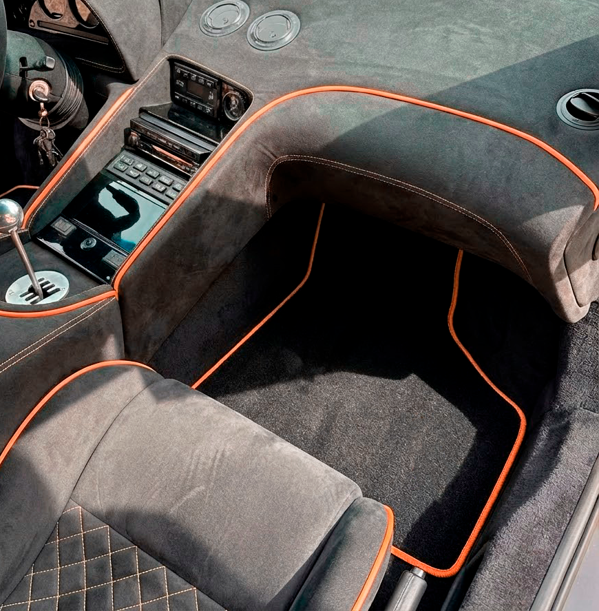 Anpassbare Fußmatten für Lamborghini Diablo 1990-2001 Autowin Marke Marke