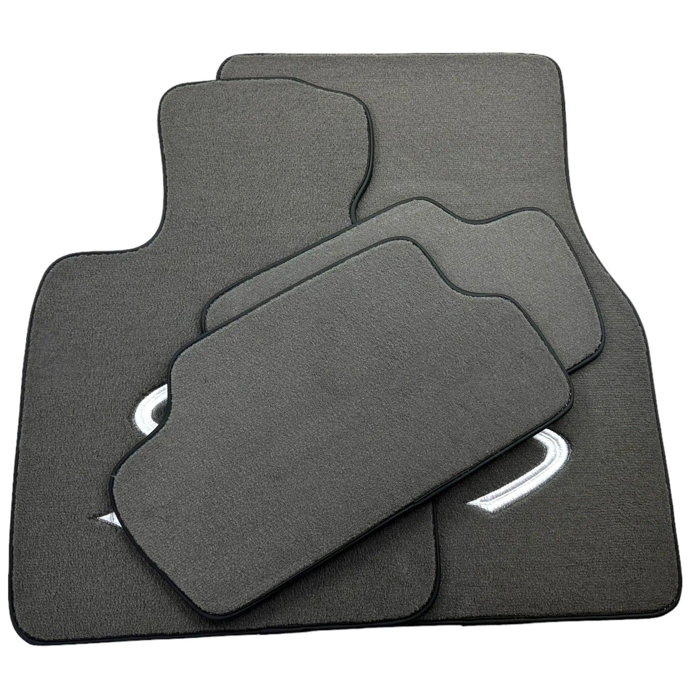 Grey Floor Mats for Mini Cooper / One F55 5-Doors (2015-2023) - AutoWin