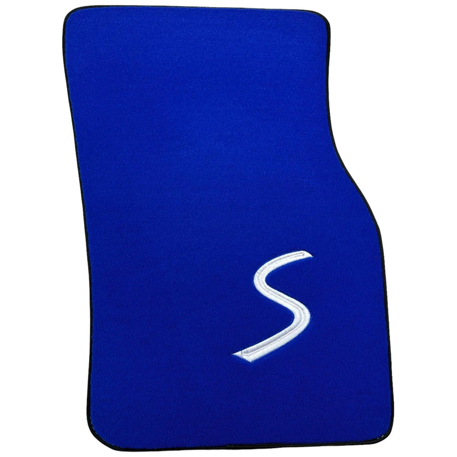 Blue Floor Mats for Mini Cooper / One F55 5-Doors (2015-2023) - AutoWin