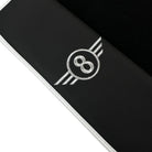 Black Floor Mats for Mini Cooper / One R53 (2001-2007) Cooper S with Leather | White Trim - AutoWin