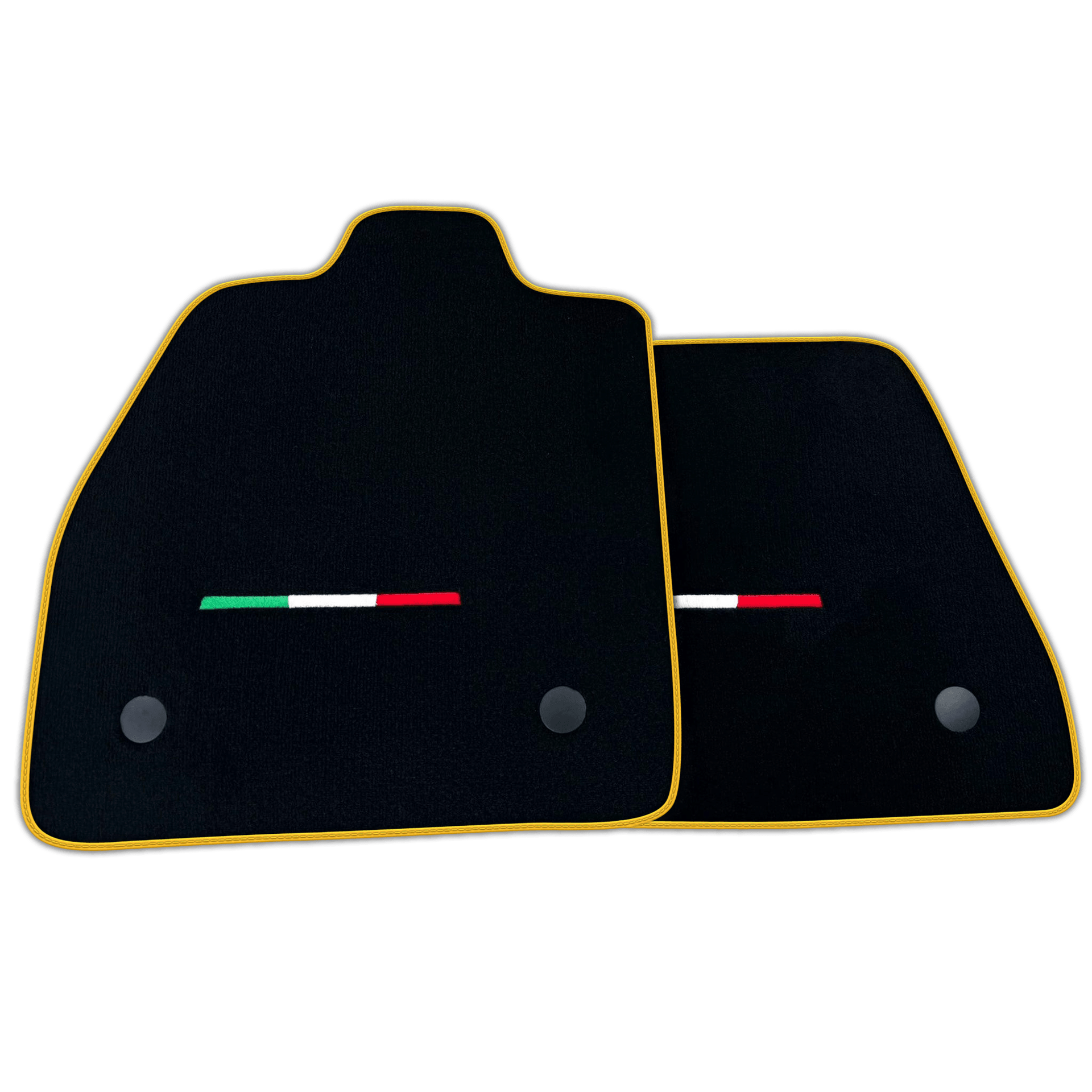 Black Floor Mats For Maserati MC20 (2020-2023) Italy Edition | Various Trim Colors