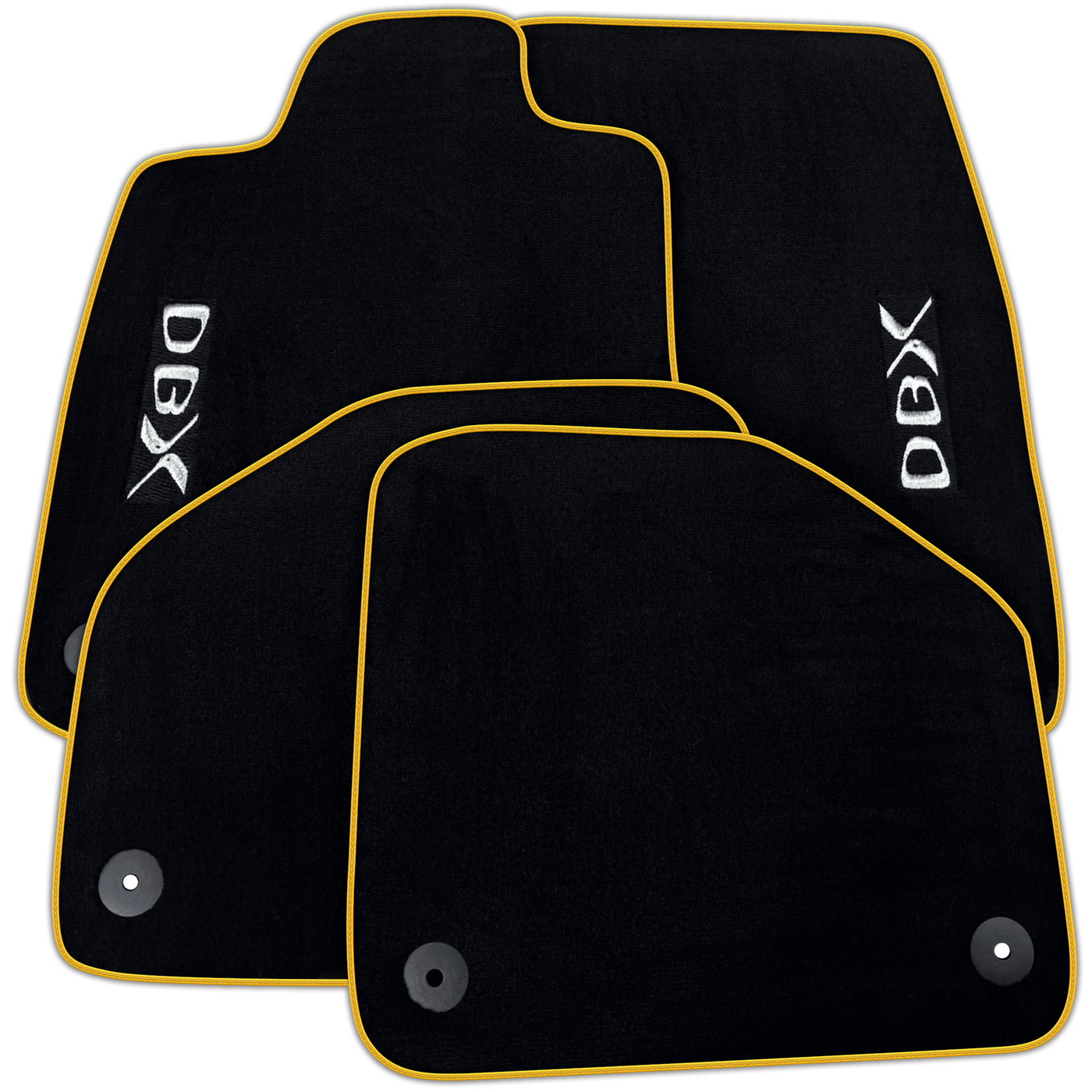 Black Floor Mats for Aston Martin DBX707 (2022-2026) SUV707 (2022-2026) SUV