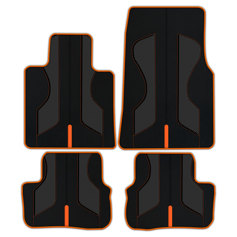 Customizable Leather Floor Mats with AW35 Pattern for Rolls Royce Spectre (2023-2024)
