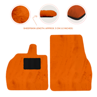 Luxury Sheepskin Floor Mats for Lamborghini Revuelto 2024-2025