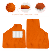 Premium Sheepskin Floor Mats for Lamborghini Aventador (2012-2022)