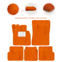 Premium Sheepskin Floor Mats for Ferrari 296 GTS (2022-2025)