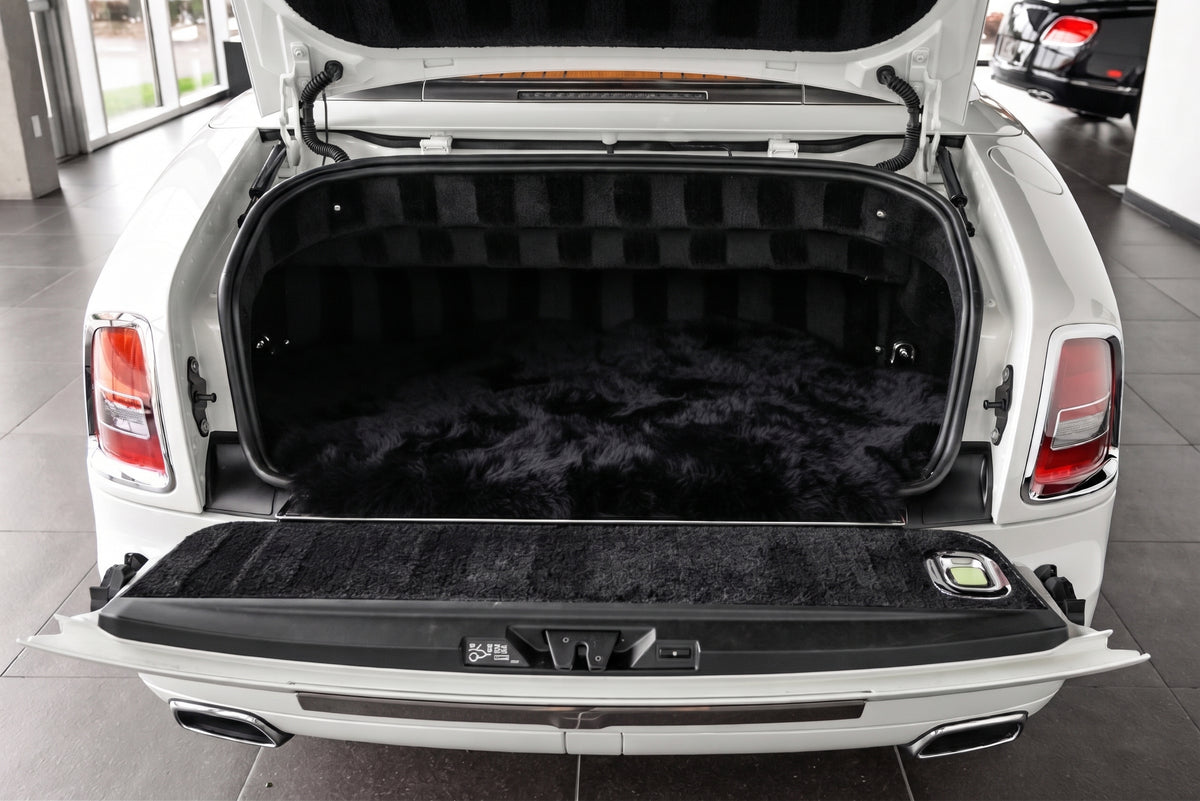 フロアマット Rolls Royce Phantom ドロップヘッド クーペ 2007–2016 ベージュ Rovbut 用