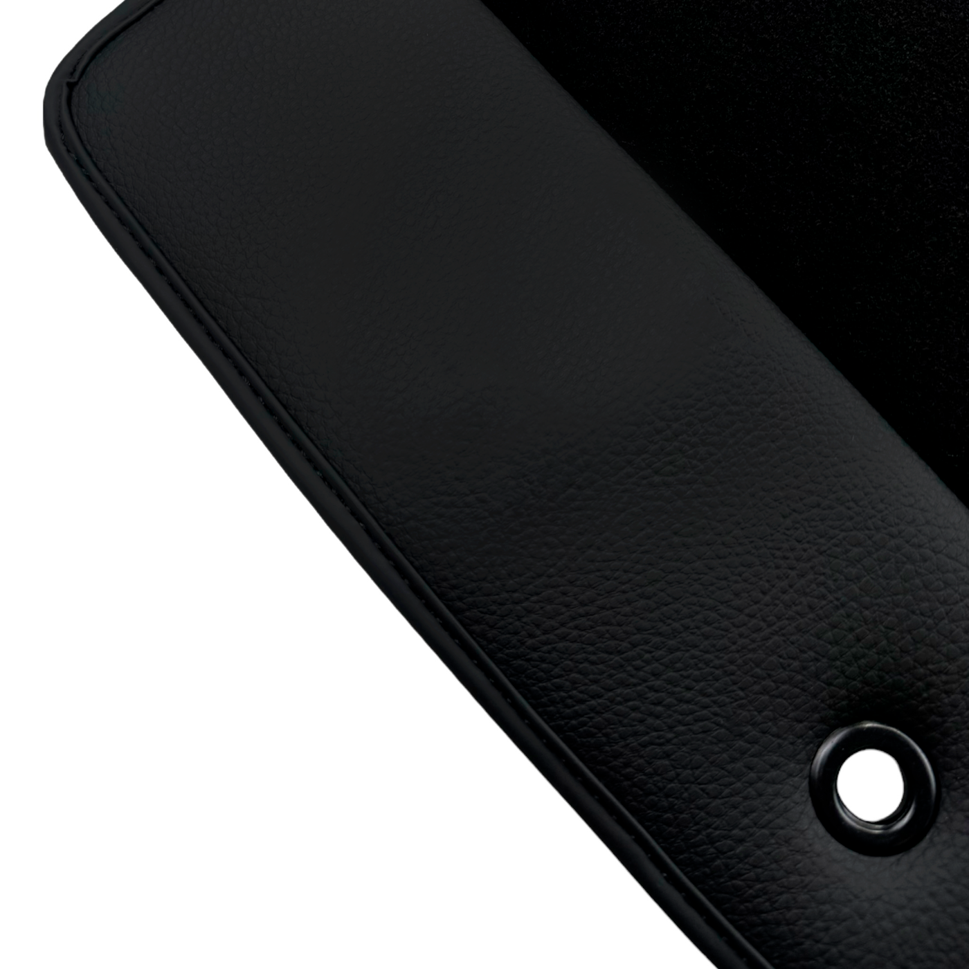 Black Floor Mats for Lincoln MKT (2010-2019) with Leather | AutoWin