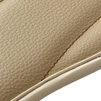 Beige Leather Floor Mats for Mercedes Benz S-Class W221 (2005-2013) Long Wheelbase - NO LOGO - AutoWin