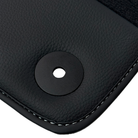 Black Floor Mats for Lamborghini Urus with Carbon Fiber Leather