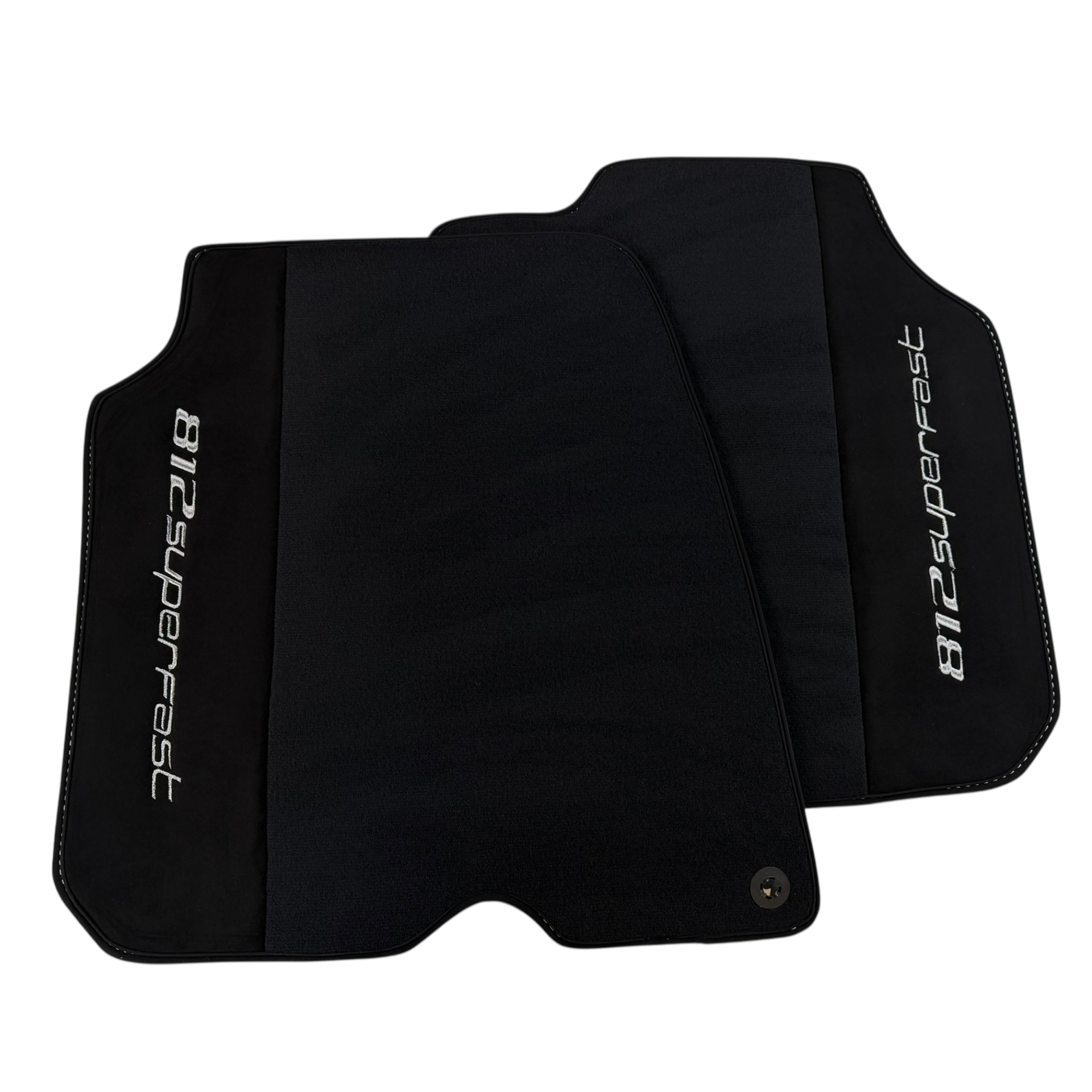 Premium Black Floor Mats for Ferrari 812 Superfast (2018-2023)
