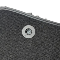 Black Sheepskin Floor Mats for Mercedes Benz GLS-Class X167 Maybach (2020-2023)