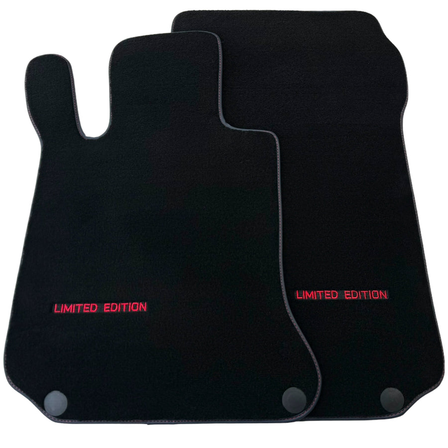 Black Floor Mats For Mercedes Benz A-Class W168 (1997-2004) | Limited Edition
