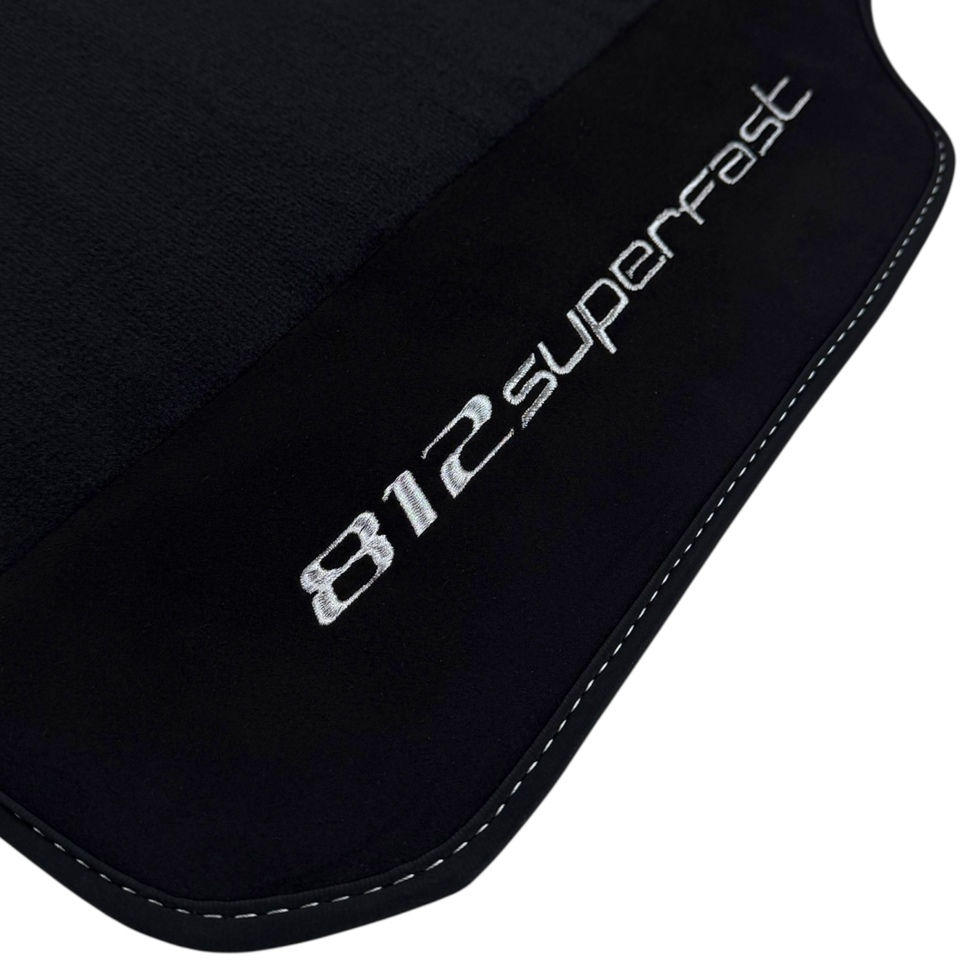 Premium Black Floor Mats for Ferrari 812 Superfast (2018-2023)