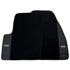 ER56 Design Black Floor Mats for Dodge Charger (2010-2015) with Leather