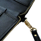 Black Leather AutoWin Document Holder with Golden Logo - AutoWin