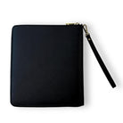 Black Leather AutoWin Document Holder with Golden Logo - AutoWin