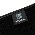 Black Floor Mats for Ferrari 296 GTS (2022-2024) with Leather | Red Logo