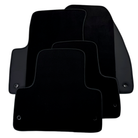 Black Floor Mats for Lincoln Continental (1939-1948) Sedan with Leather | AutoWin
