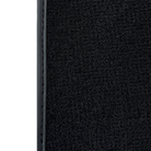 Black Floor Mats for Ferrari 296 GTS (2022-2024) with Leather | Red Logo