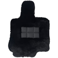 Black Sheepskin Floor Mats for Mercedes Benz GLS-Class X167 Maybach (2020-2023)