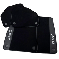 Black Floor Mats for Aston Martin DBX707 (2022-2026) SUV707 (2022-2026) SUV with Leather