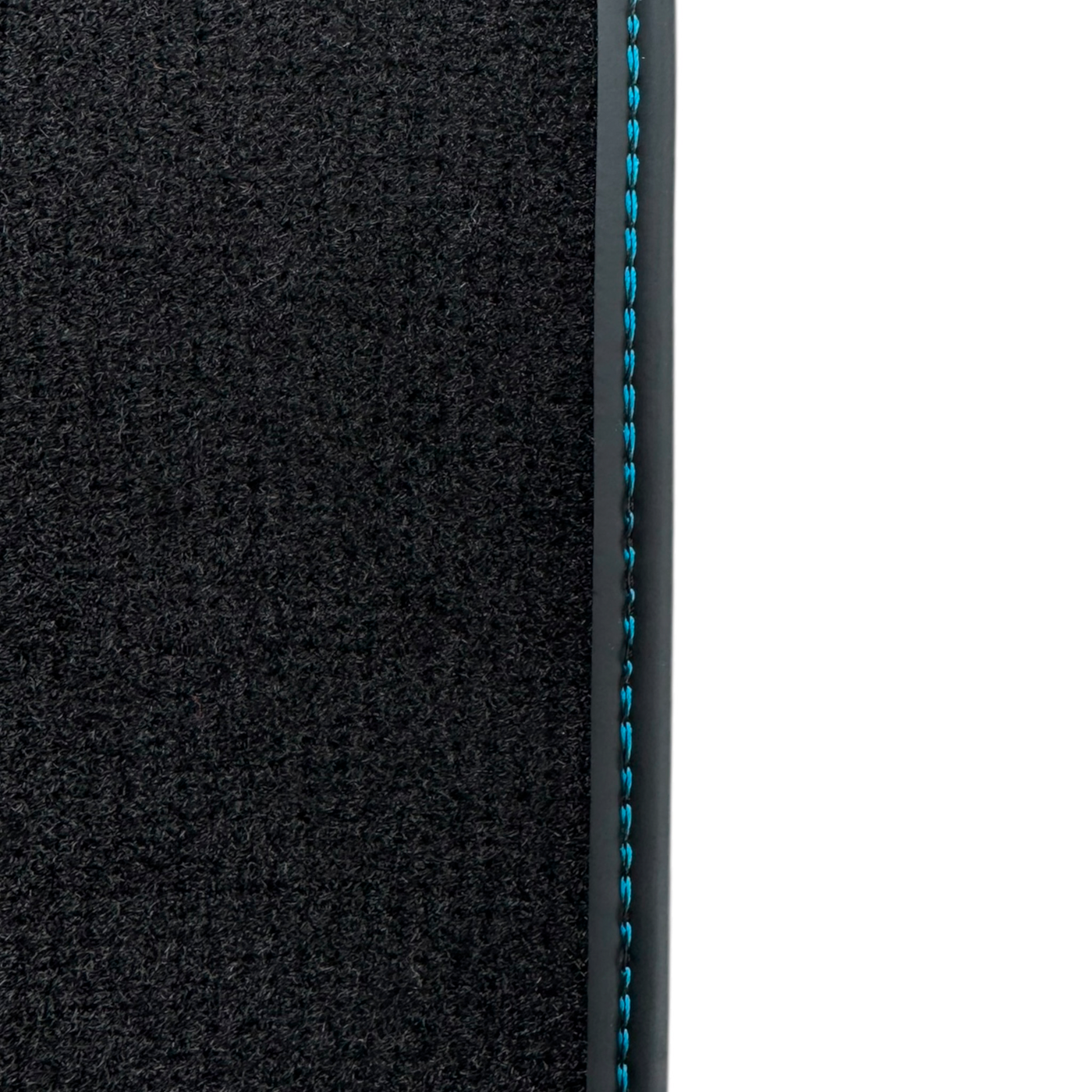 Black Floor Mats for McLaren 720S (2017-2021) with Blue Leather