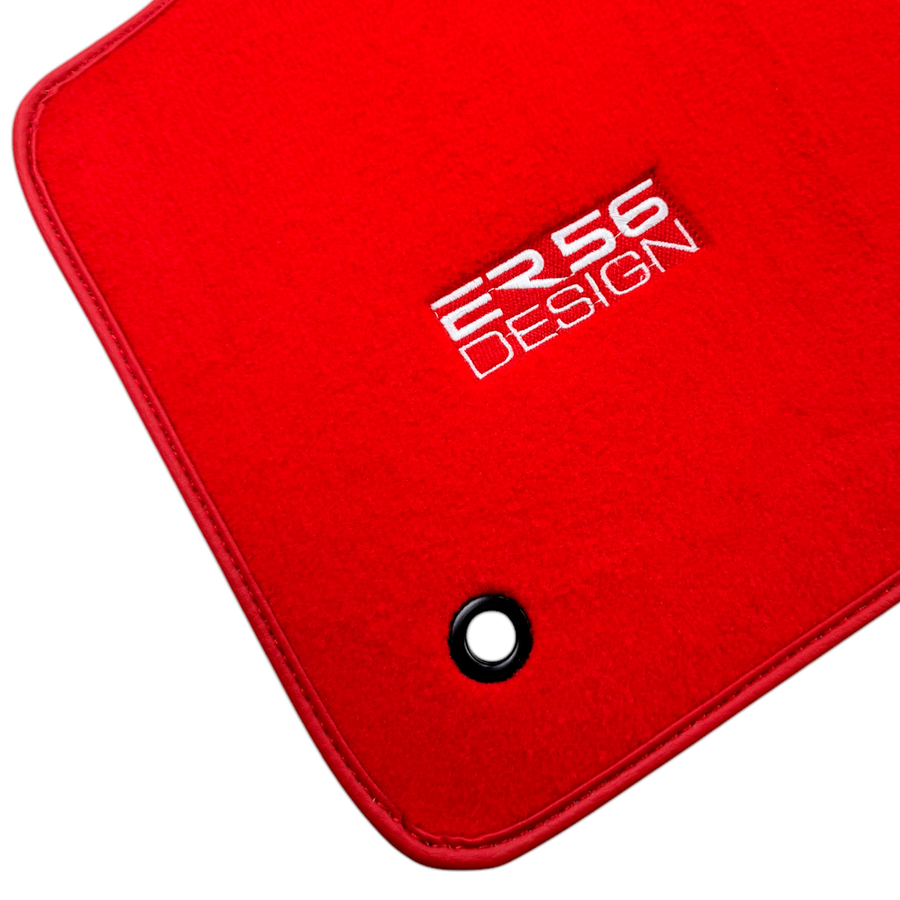 Red Floor Mats for Chevrolet Camaro Fifth Generation (2010-2015) by ER56 Design