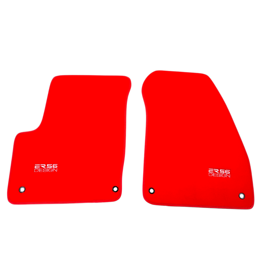 Red Floor Mats for Chevrolet Tacuma (2000-2008) by ER56 Design