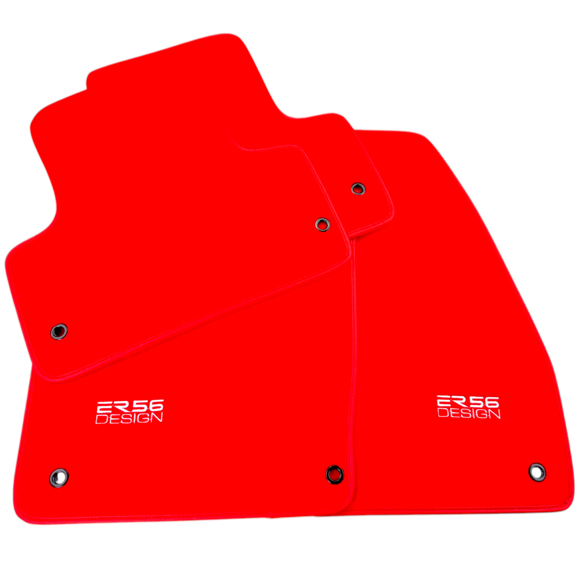 Red Floor Mats for Chevrolet Nubira (J200) Daewoo (2000-2003) by ER56 Design