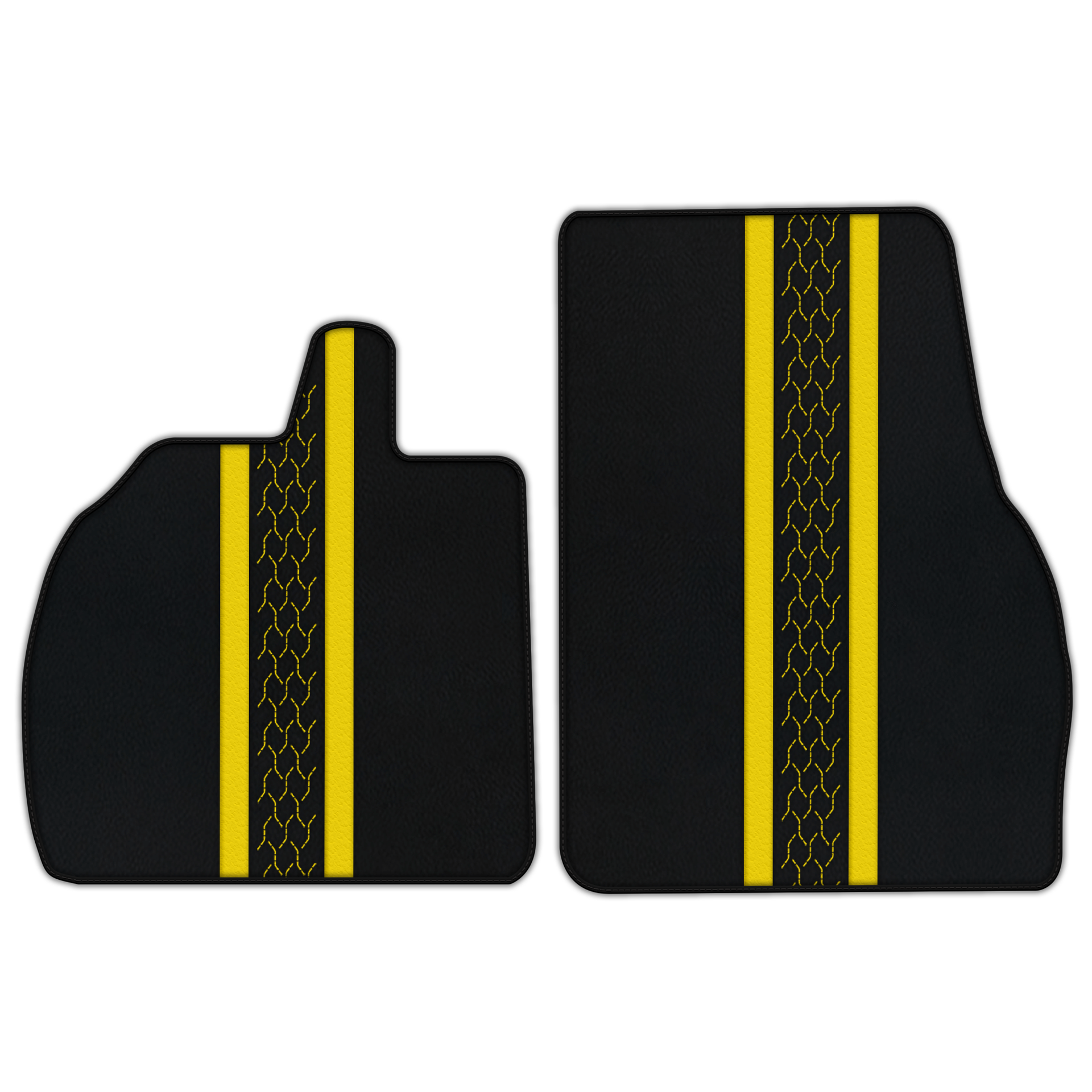 Customizable Luxury Leather Floor Mats for Lamborghini Temerario