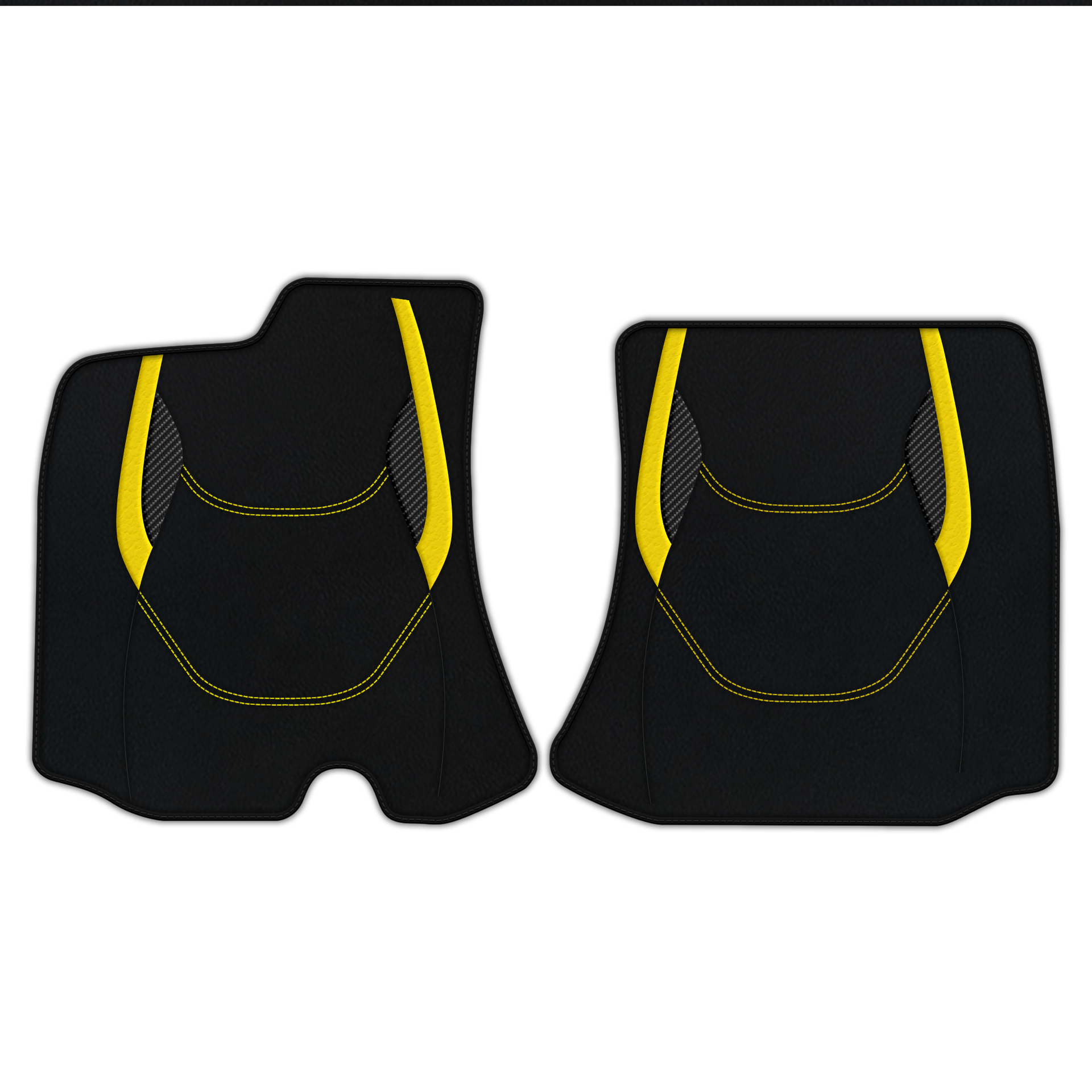 Customizable Leather Floor Mats for Ferrari Roma - AW23 Pattern
