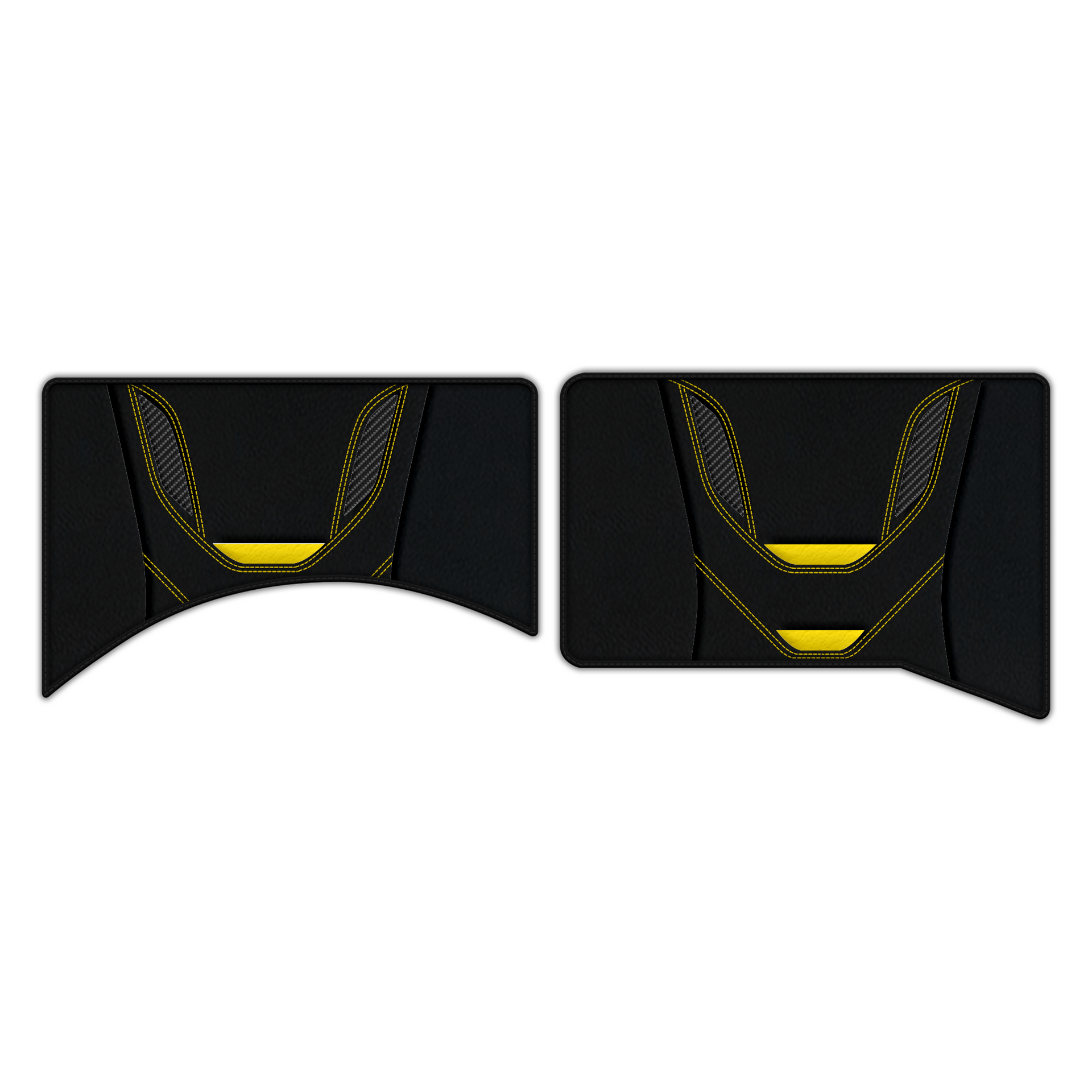 Customizable Leather Floor Mats for Ferrari Daytona SP3 - AW35 Pattern