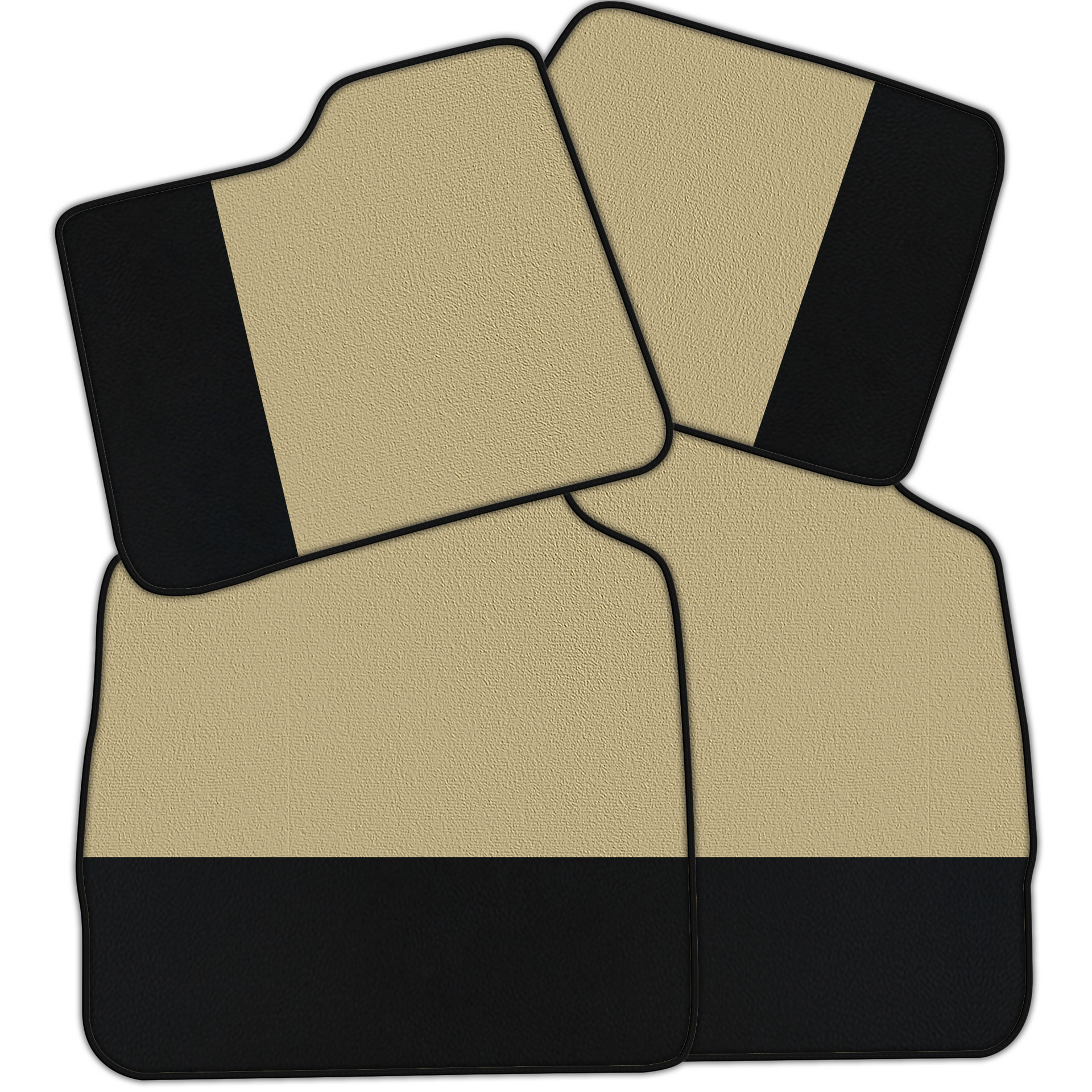 Custom Luxury Leather Floor Mats for Ferrari F430 (2004-2009)