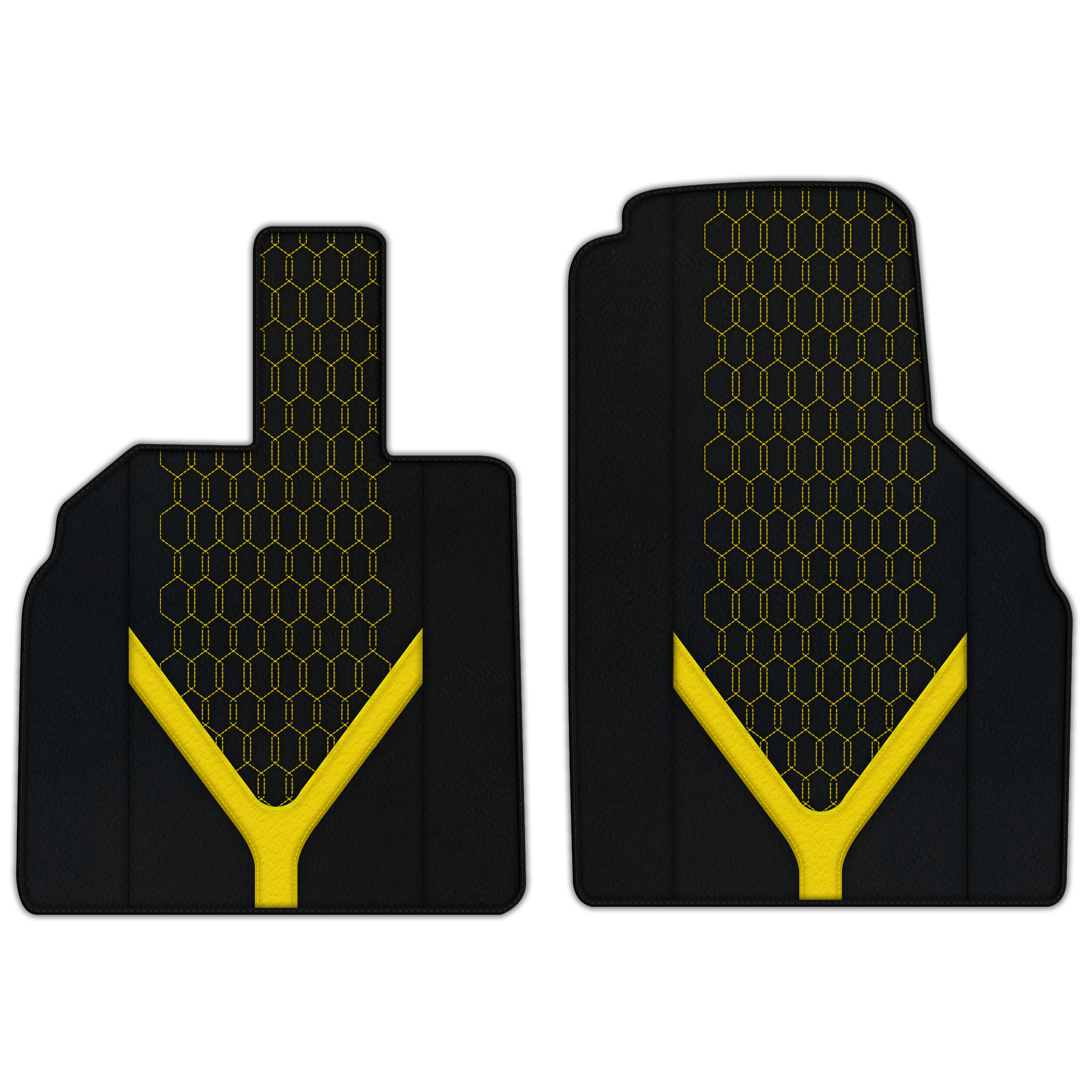 Custom Leather Floor Mats for Lamborghini Aventador (2012-2022)