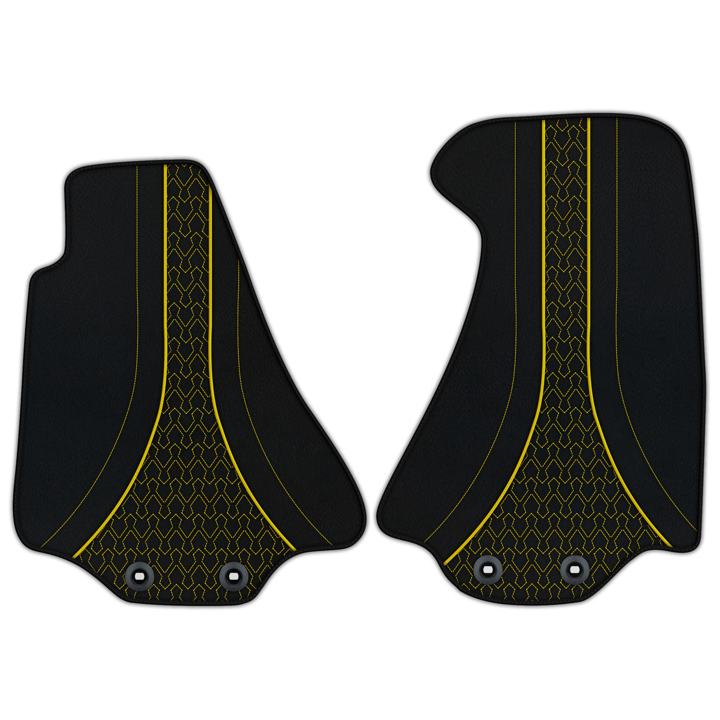 Premium Custom Leather Floor Mats for Aston Martin Virage (2011-2012) Coupe
