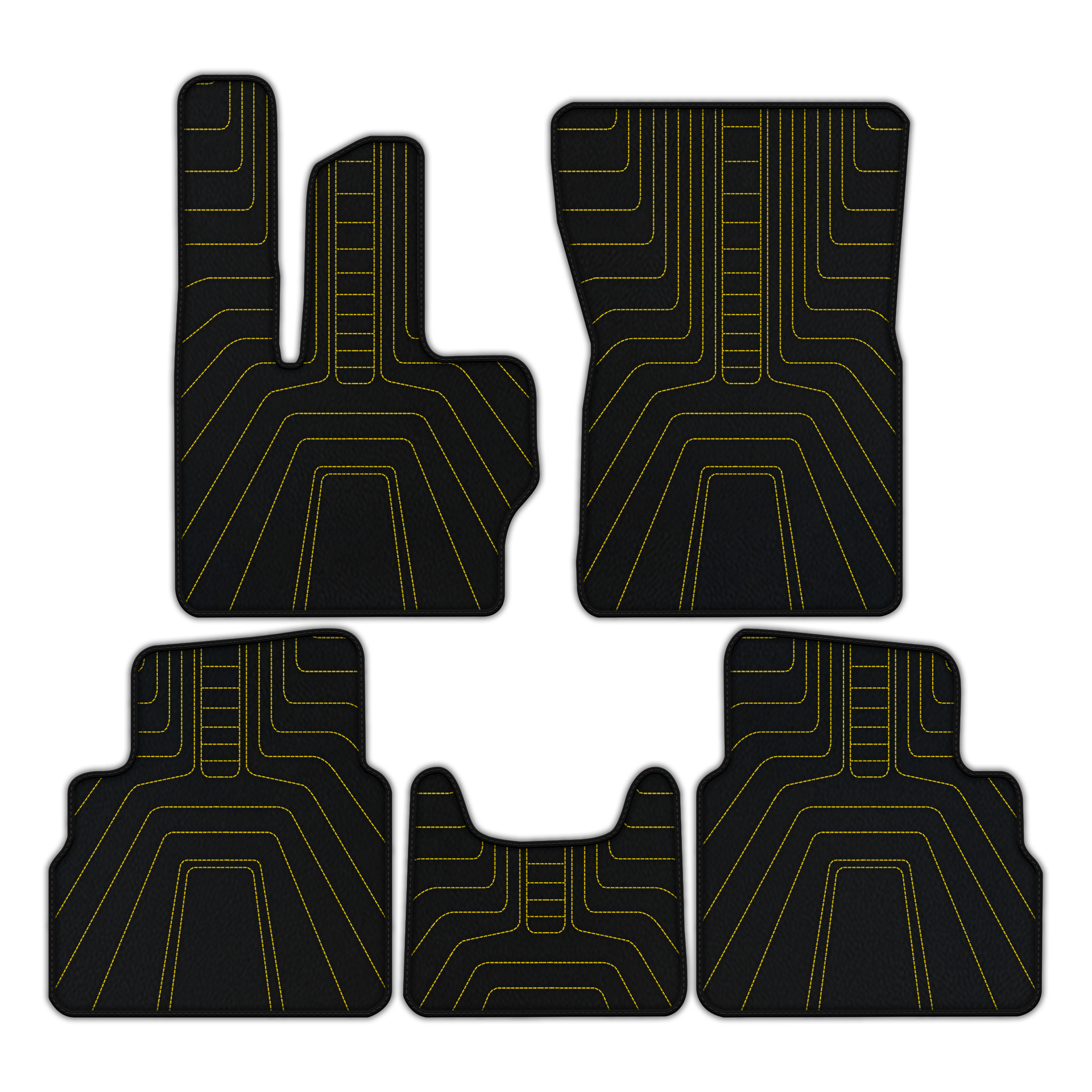 Customizable Leather Floor Mats for Rolls Royce Shadow (1965-1977)