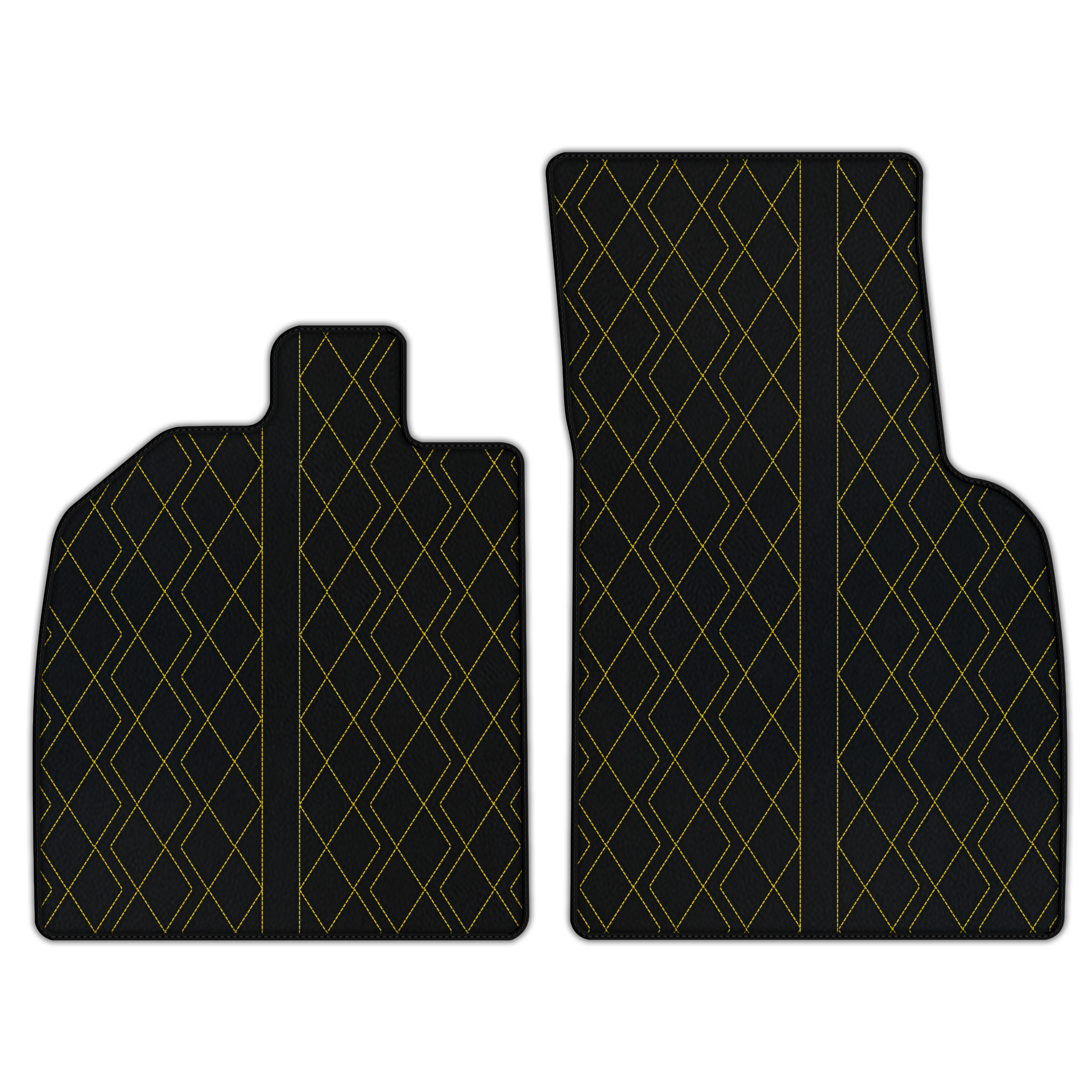 Customizable Leather Floor Mats for Audi R8 (2015-2023) - AW40 Pattern