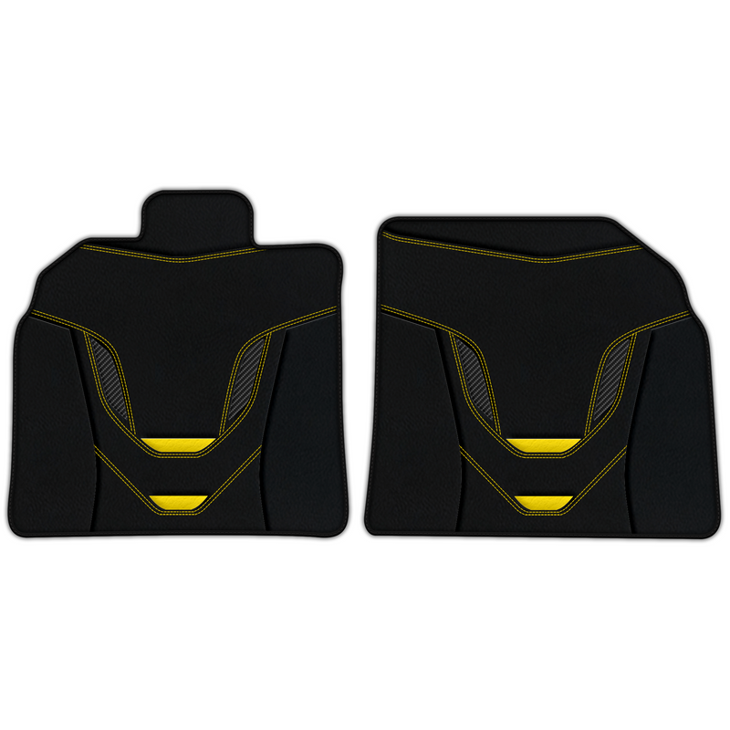 Customizable Leather Floor Mats with AW46 Pattern for Lamborghini Centenario (2016-2017)