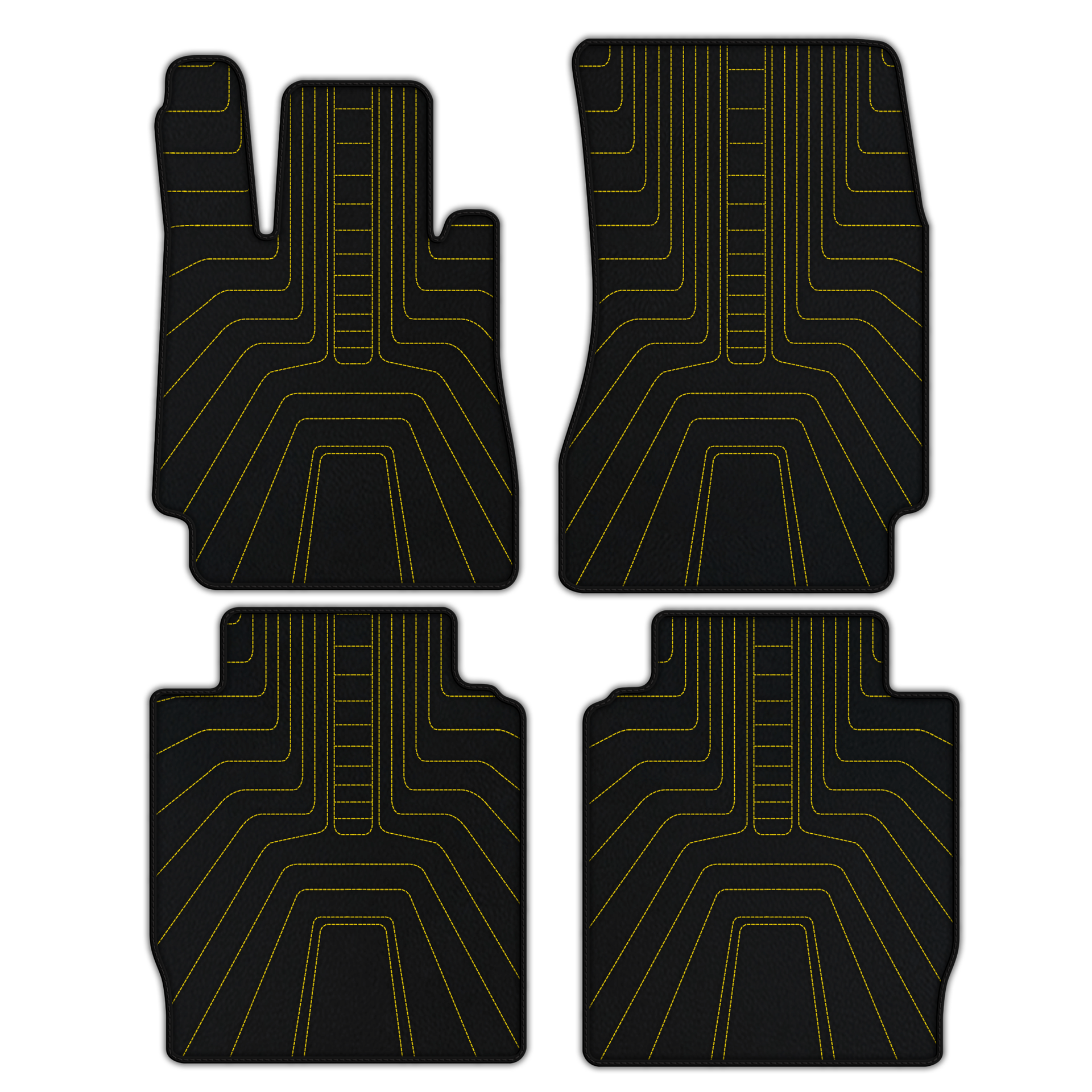 Custom Leather Floor Mats for 2003-2013 Mercedes Benz Maybach 57S