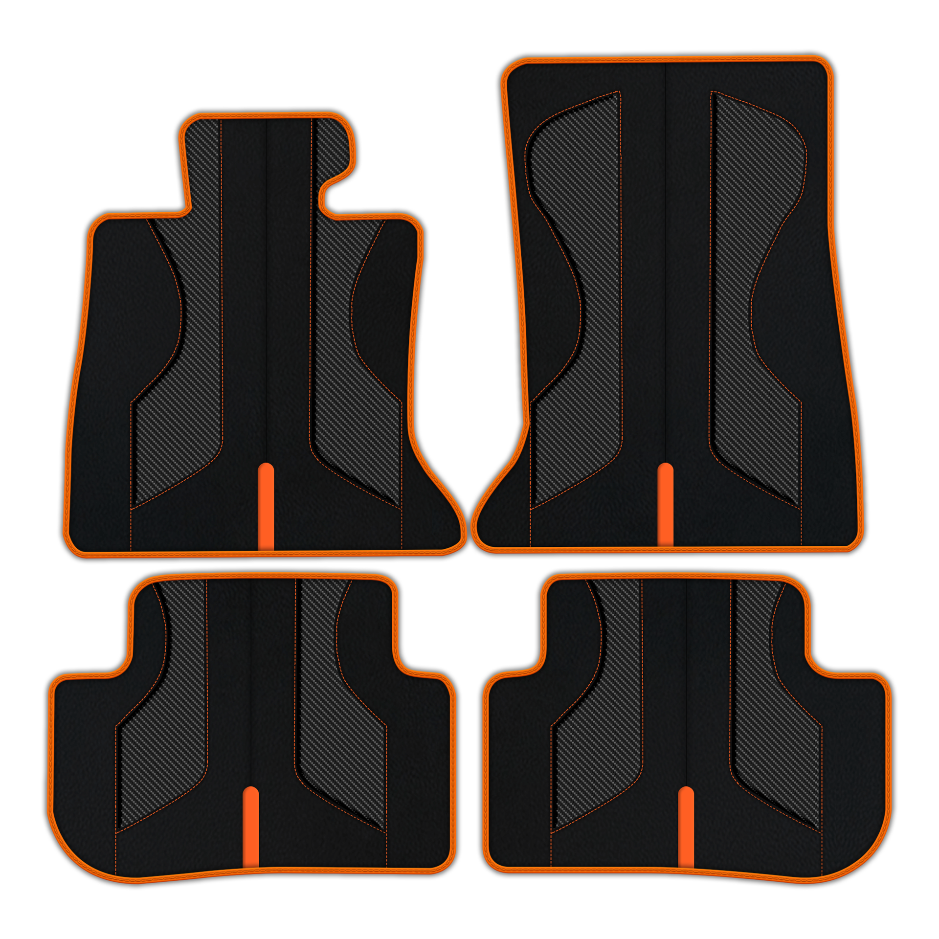 Customizable Leather Floor Mats with AW35 Pattern for Rolls Royce Dawn (2016-2023) - AutoWin
