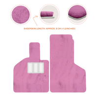 Luxury Sheepskin Floor Mats for Lamborghini Gallardo (2004-2014)