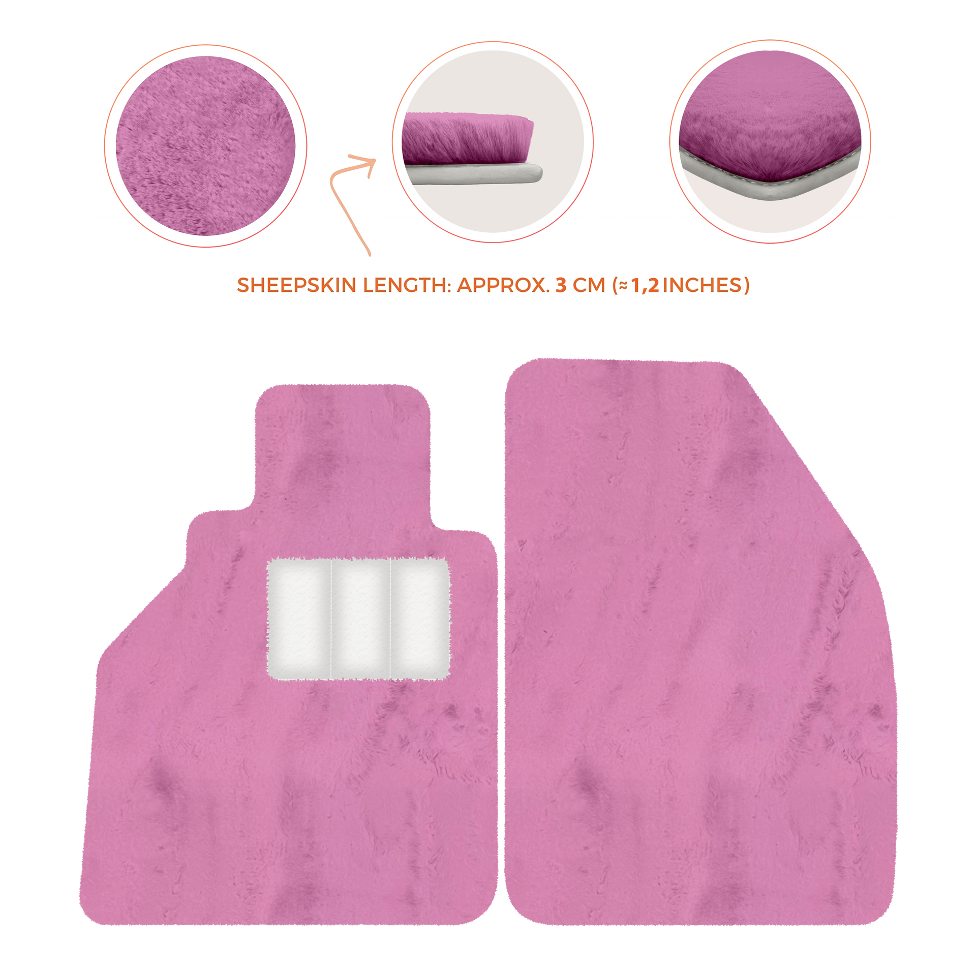 Dunkelblaue Fußmatten für Porsche 986 Boxster (1996-2004) mit Leder - AutoWin